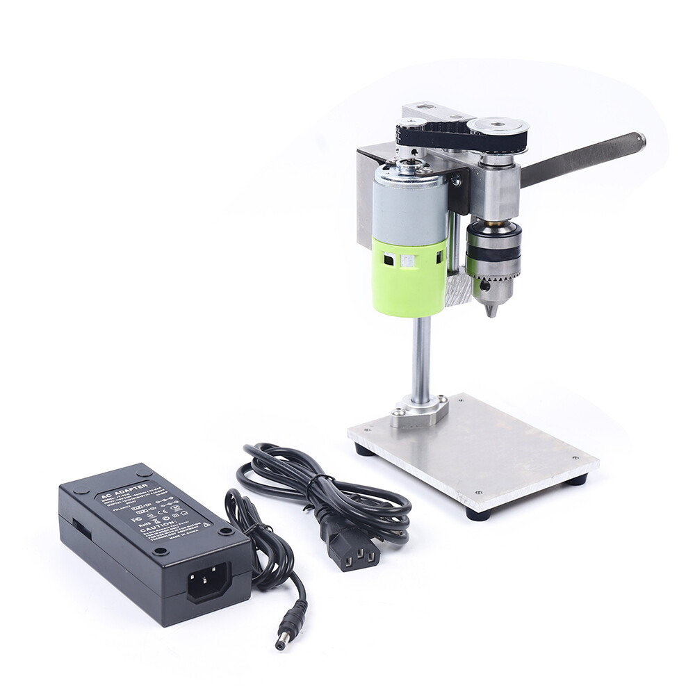 Bench Top Mini Drill Press Variable Speed For Wood,Metal/Plastic Hobby Table Top
