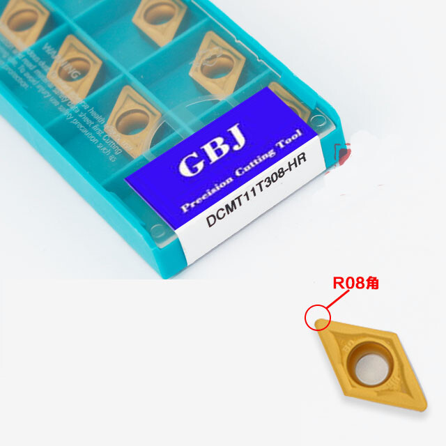 GBJ-CNC DCMT11T308-PR DCMT32.52-PR GBJ251 Carbide turning insert High quality