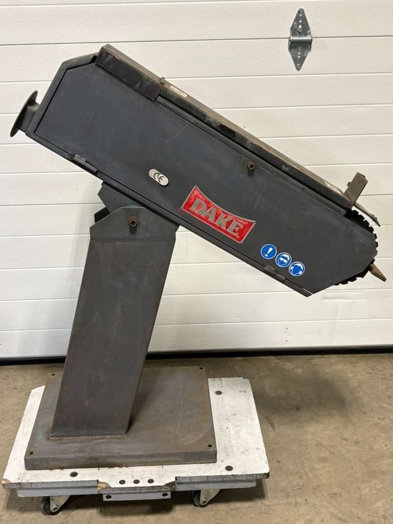 Dake Belt Sander Grinder Model G-75-1 PH w/ TTMC Two Capacity Capacitor Motor