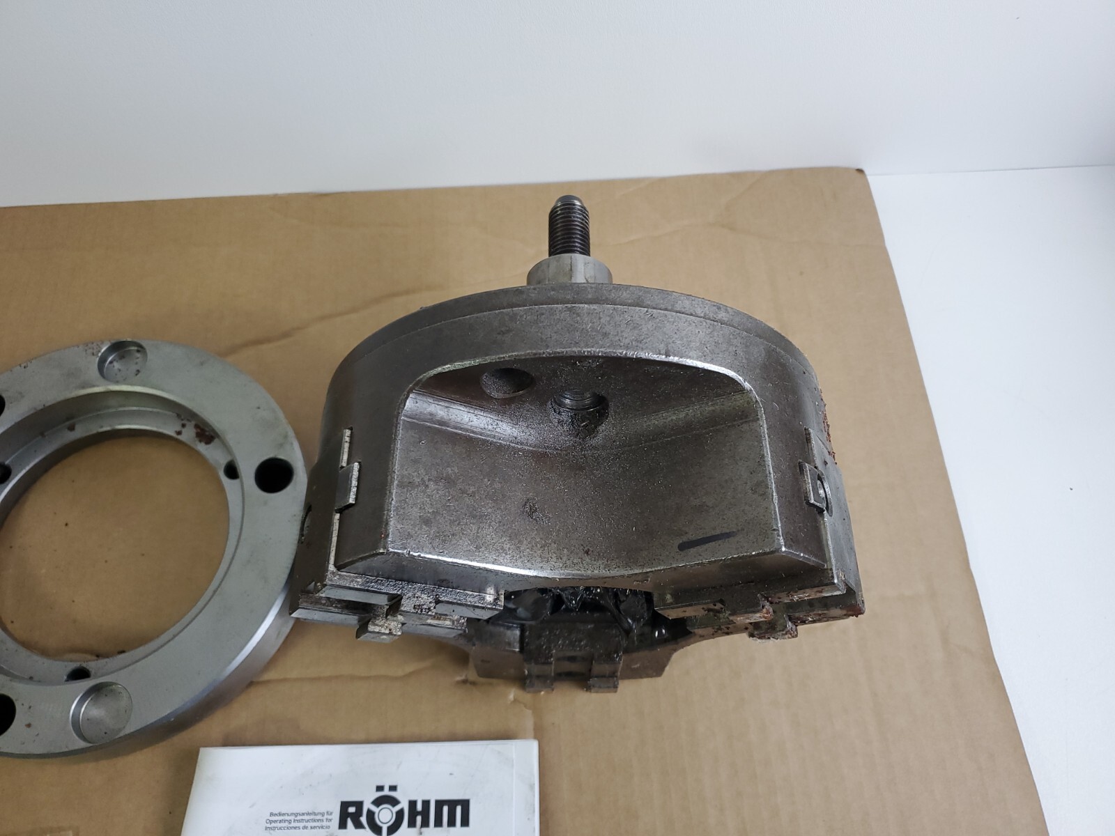 ROHM 3 Jaw Chuck KFD 200/3AF Rohm Power Chuck 200mm K8/26 535-109205-00 2421D