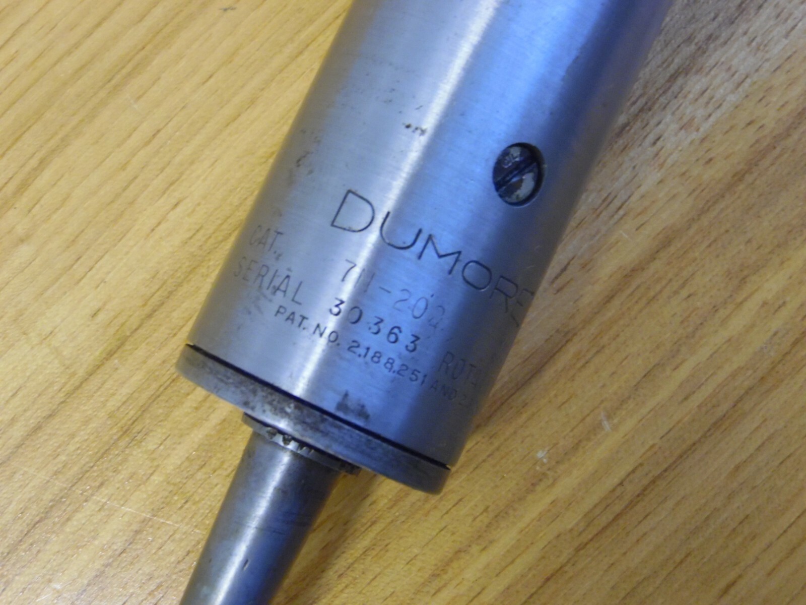 DUMORE TOOL POST GRINDER SPINDLE 7N-202 32500 max r.p.m.