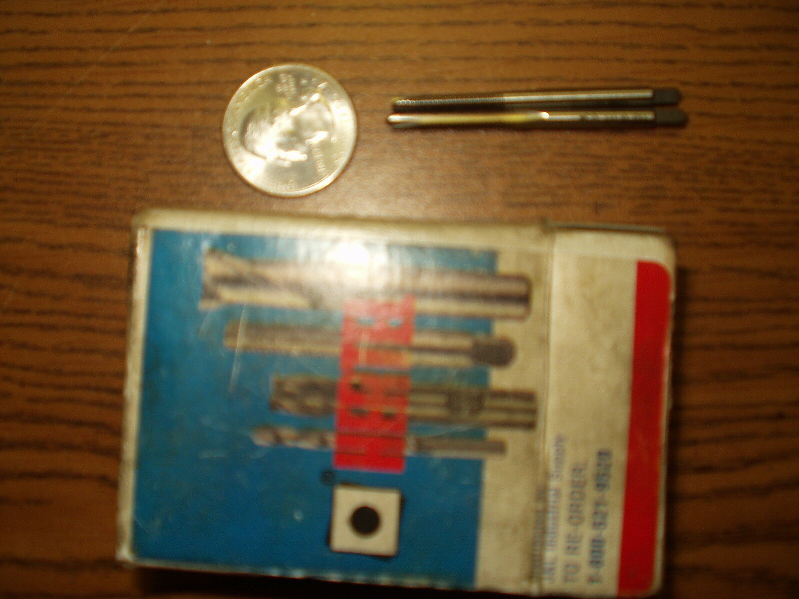 Pair of New HERTEL 6-32 NC HS 2FL G H7 in Original Box K0907