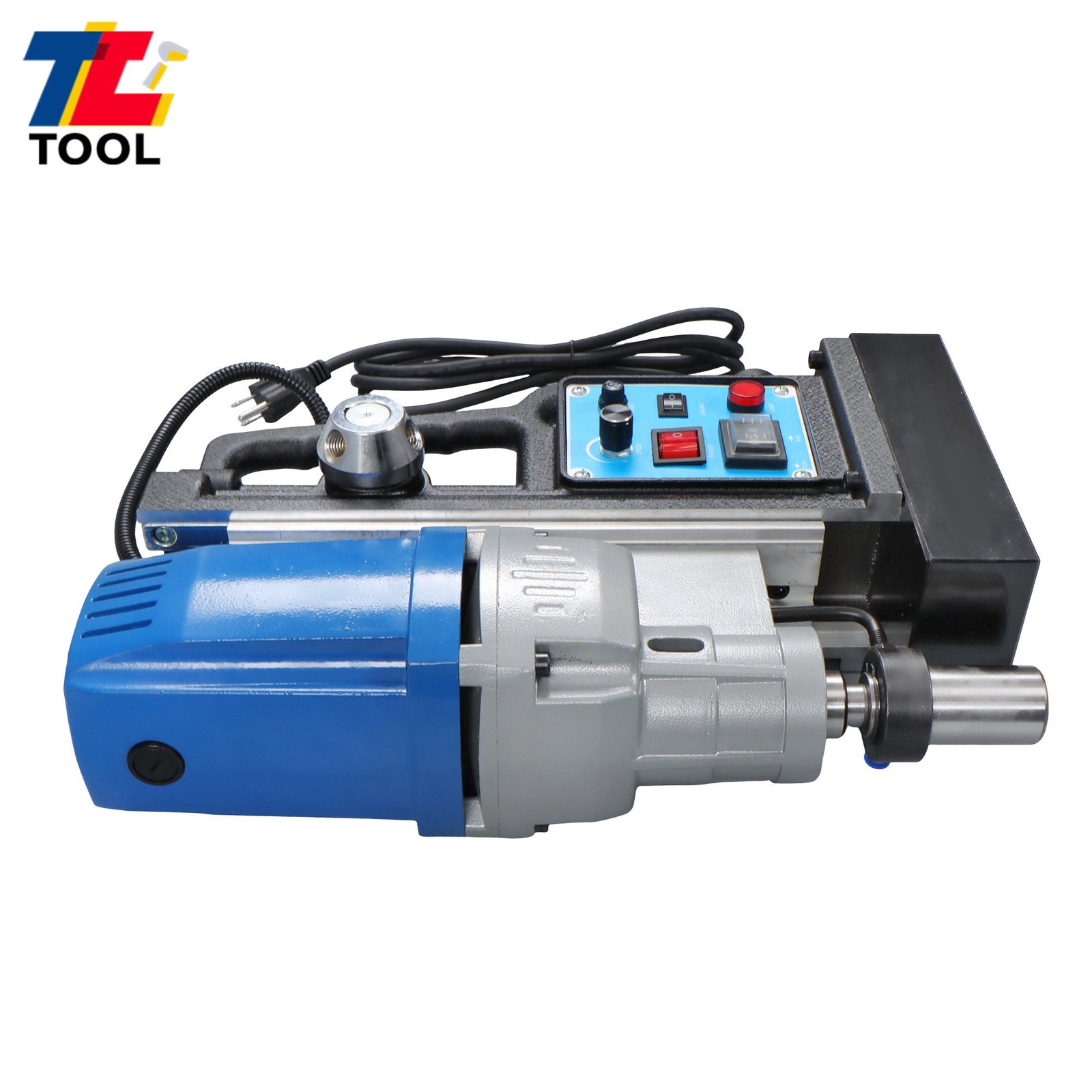 MD50 Magnetic Drill with 11 Drill Bit Stepless Speed Bi-Directional 1950W 13900N