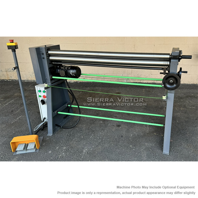 HM MACHINERY 48 in. x 18 ga. Power Slip Roll | HM TTE 1848