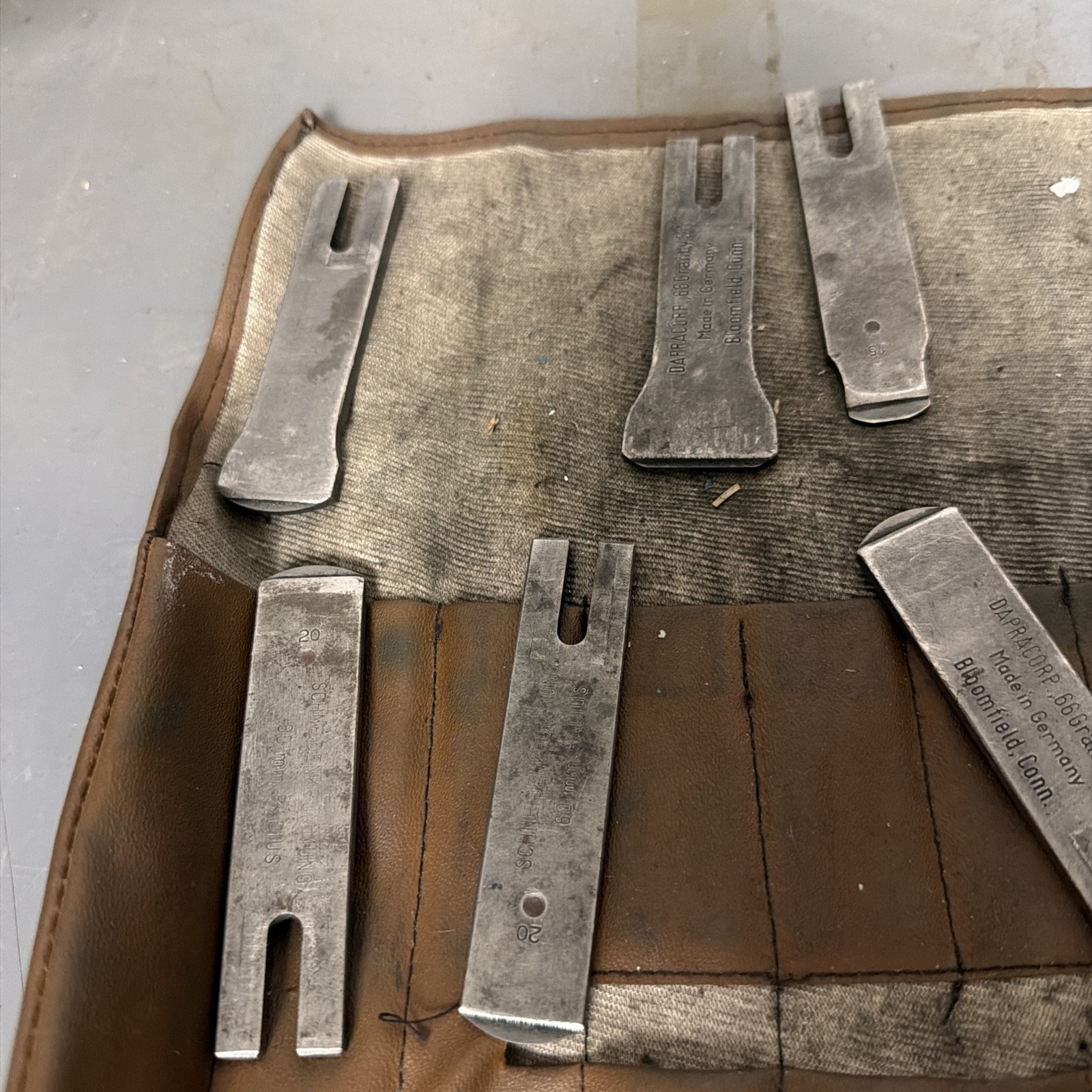 Huge Lot of BIAX Scraper Blades incl Twisted for Dapra Power Scraper Germany