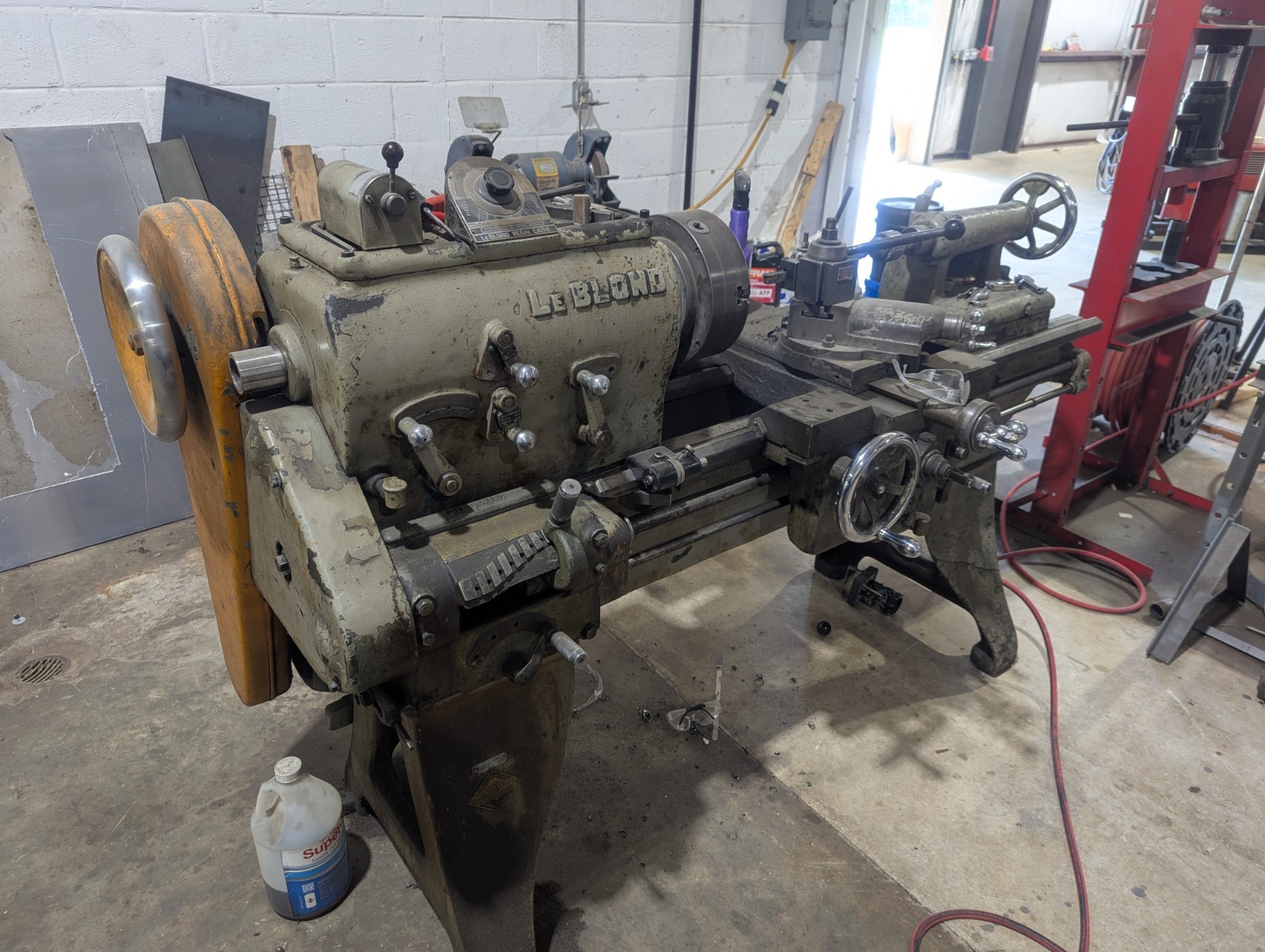Leblond 19″ Lathe Early 1940’s 3 Phase Working Condition