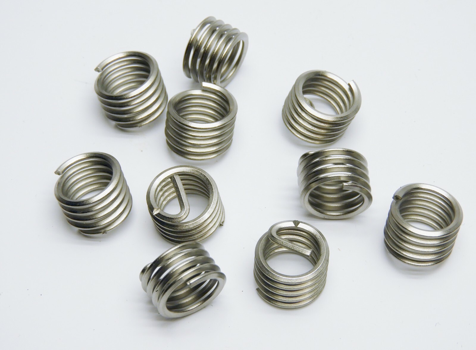 (Lot of 25) HeliCoil 1/2-13 UNC 1/2″ OAL STAINLESS Thread Repair Helical Insert