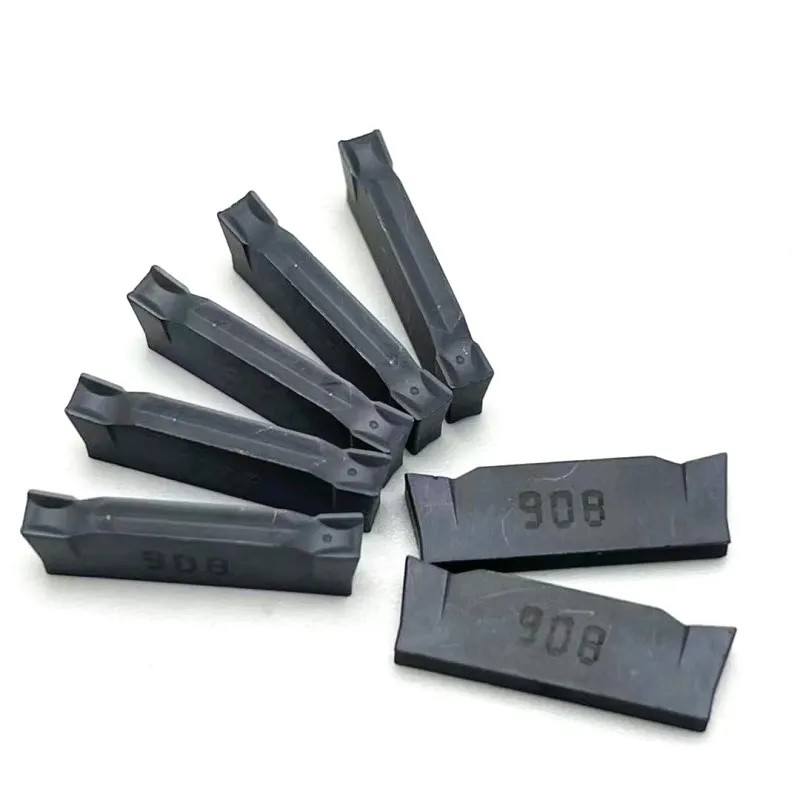 DGN3102C / 3102J IC908 Carbide Grooving Inserts 3mm CNC Slotting Cemented Lathe