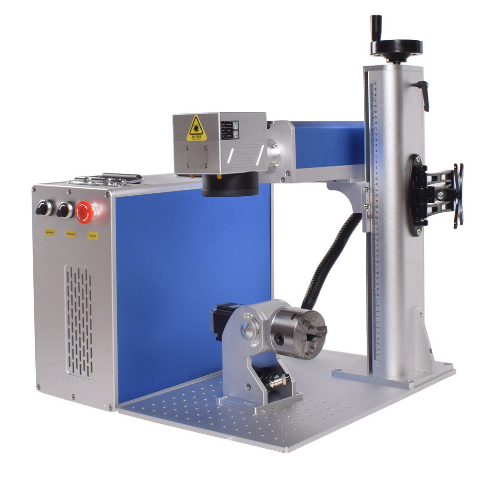 Scotle 60W JPT M7 Fiber Laser Marking Engraver Machine Metal Steel Color Marker