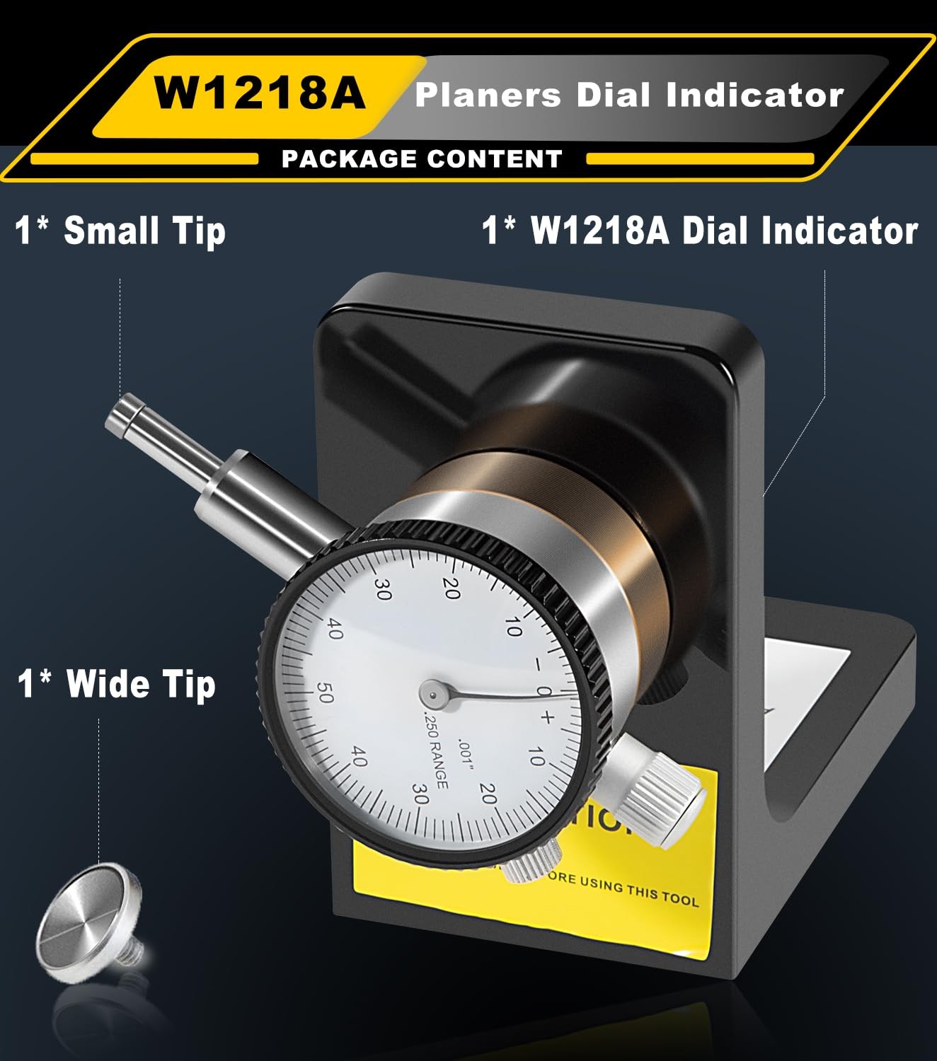 W1218A 360 Degree Durable Powerful Magnetic Rotacator for Planers Dial Indicator