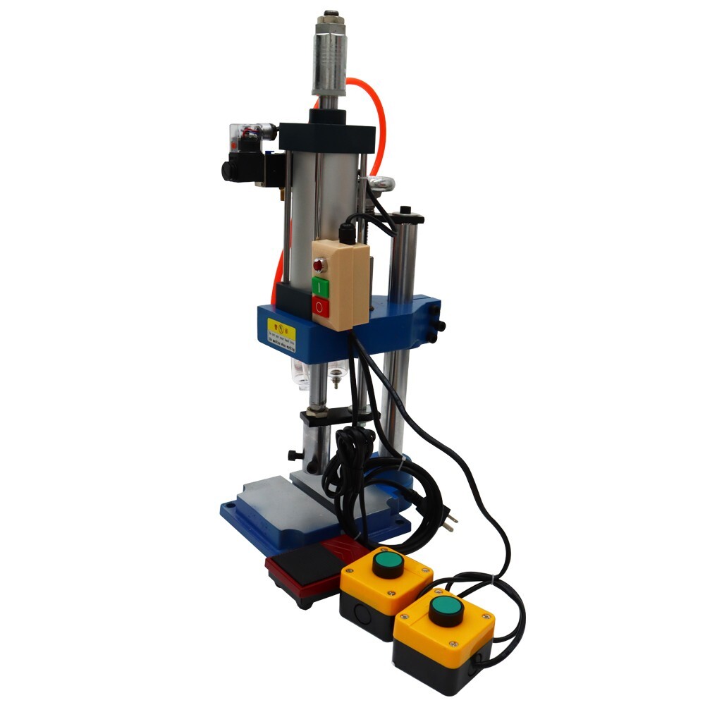 440lb/200kg Pneumatic Punch Machine for Metal Hole 2″-4″ Stroke Press Equipment
