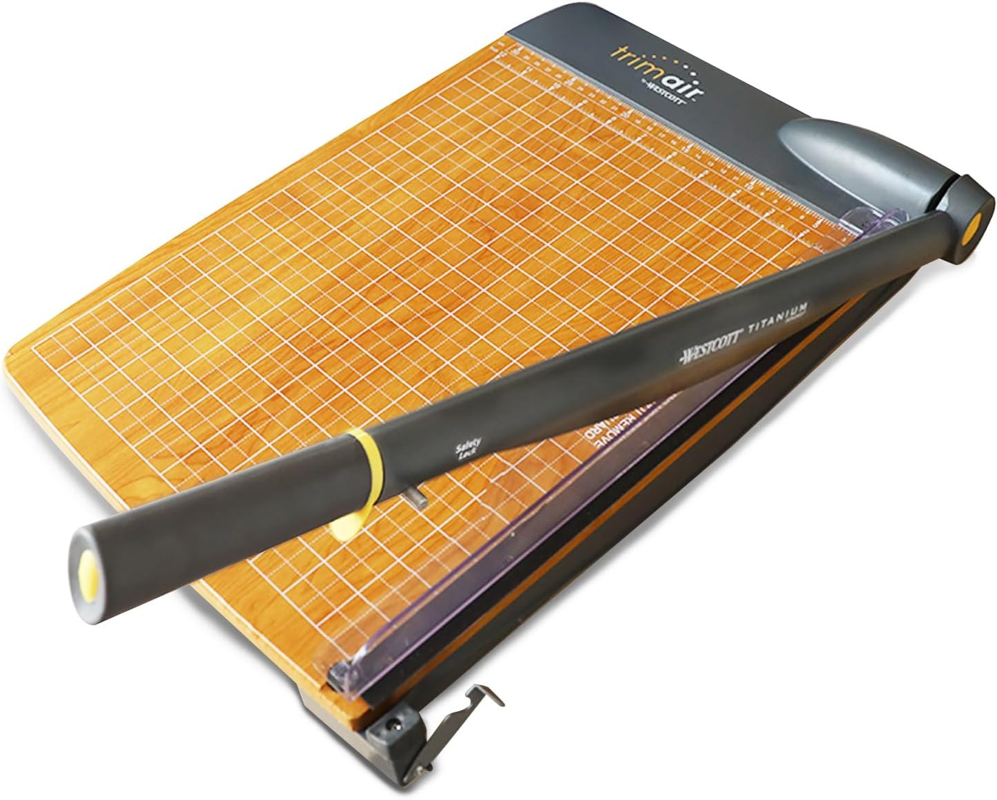 15” Trimair Wood Guillotine Paper Cutter & Paper Trimmer, 30 Sheet (15107)