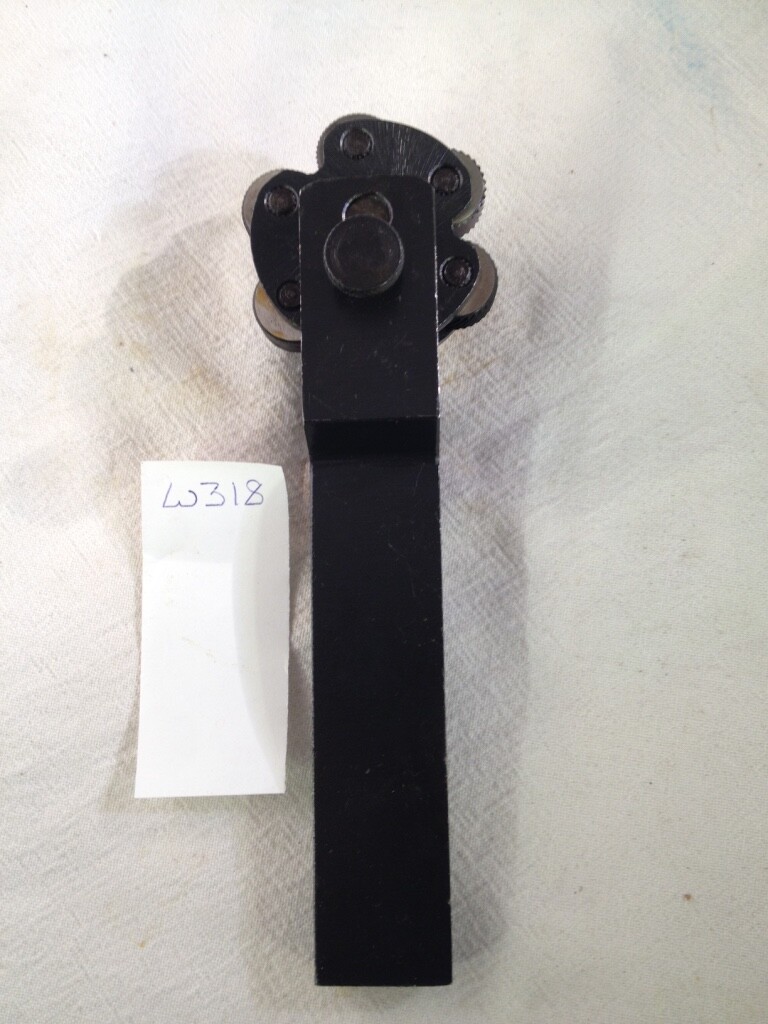 6 KNURLS LATHE KNURLING TOOL HOLDER ROTATING FINE MEDIUM COARSE 6-1/2″ (W318)