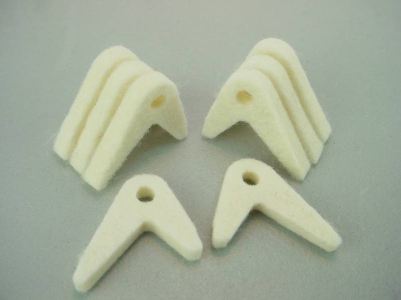 ● Felt Saddle Wipers for South Bend Lathe 9″ and 10k ● Part # PT59NK1