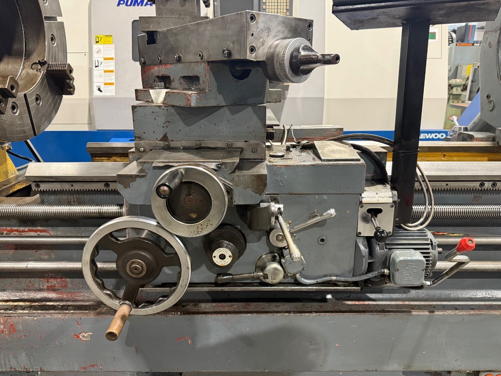 GEMINIS Republic Lagun GE-1000 39”/48” x 120”cc Hollow Spindle Lathe 20” #7566