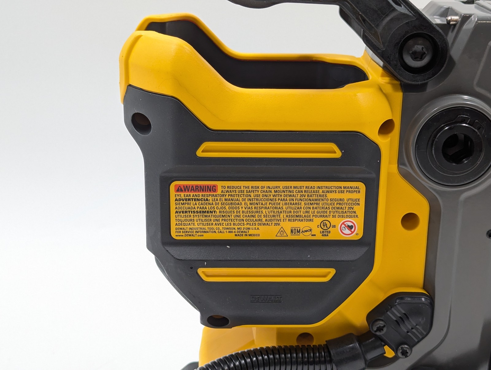 DeWalt Cordless Brushless Magnetic Drill Press Kit w/Hard Case (DCD1624) Yellow