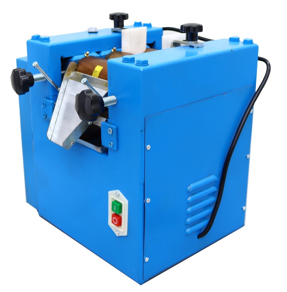 110V Lab Three Roll Mill Grinder with Alloy Steel Roller, lab Grinding Machine