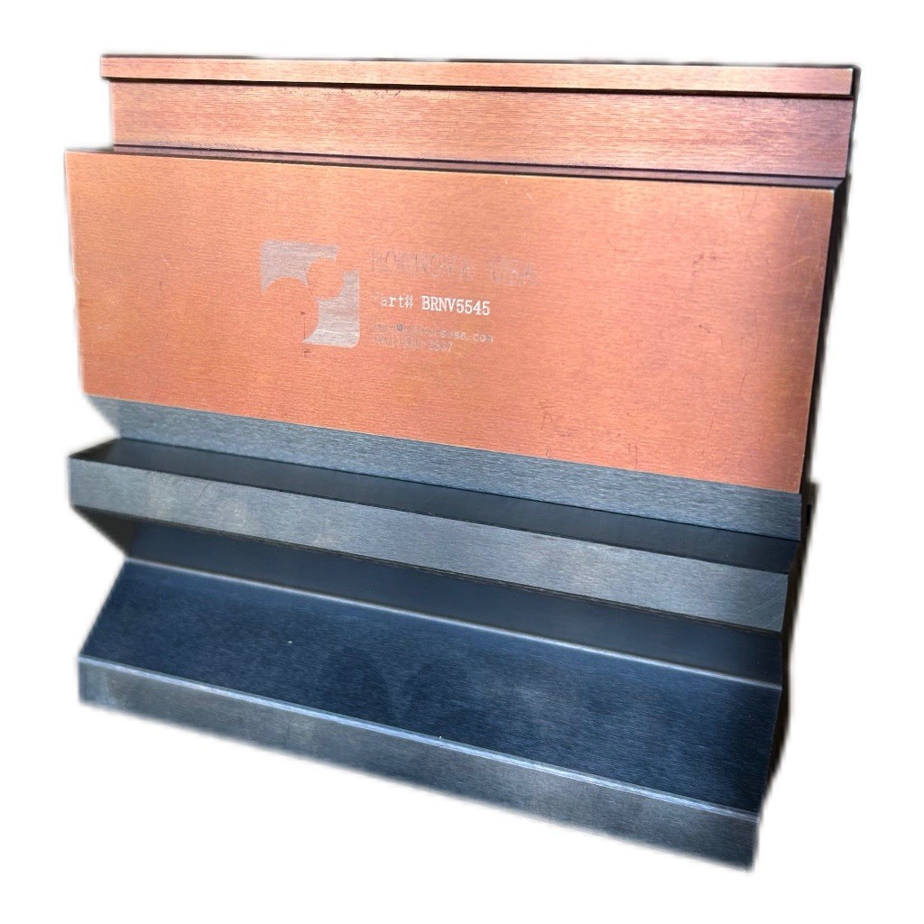 NEW 6” American Type Press Brake Punch (Height: 3.03″) & 4-Way Die (2.36″sq)