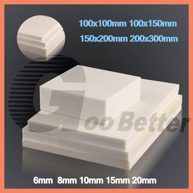 Nylon Plastic Sheet Block Plate Engineering Plastic Plate 6 8 10 mm Thickenss
