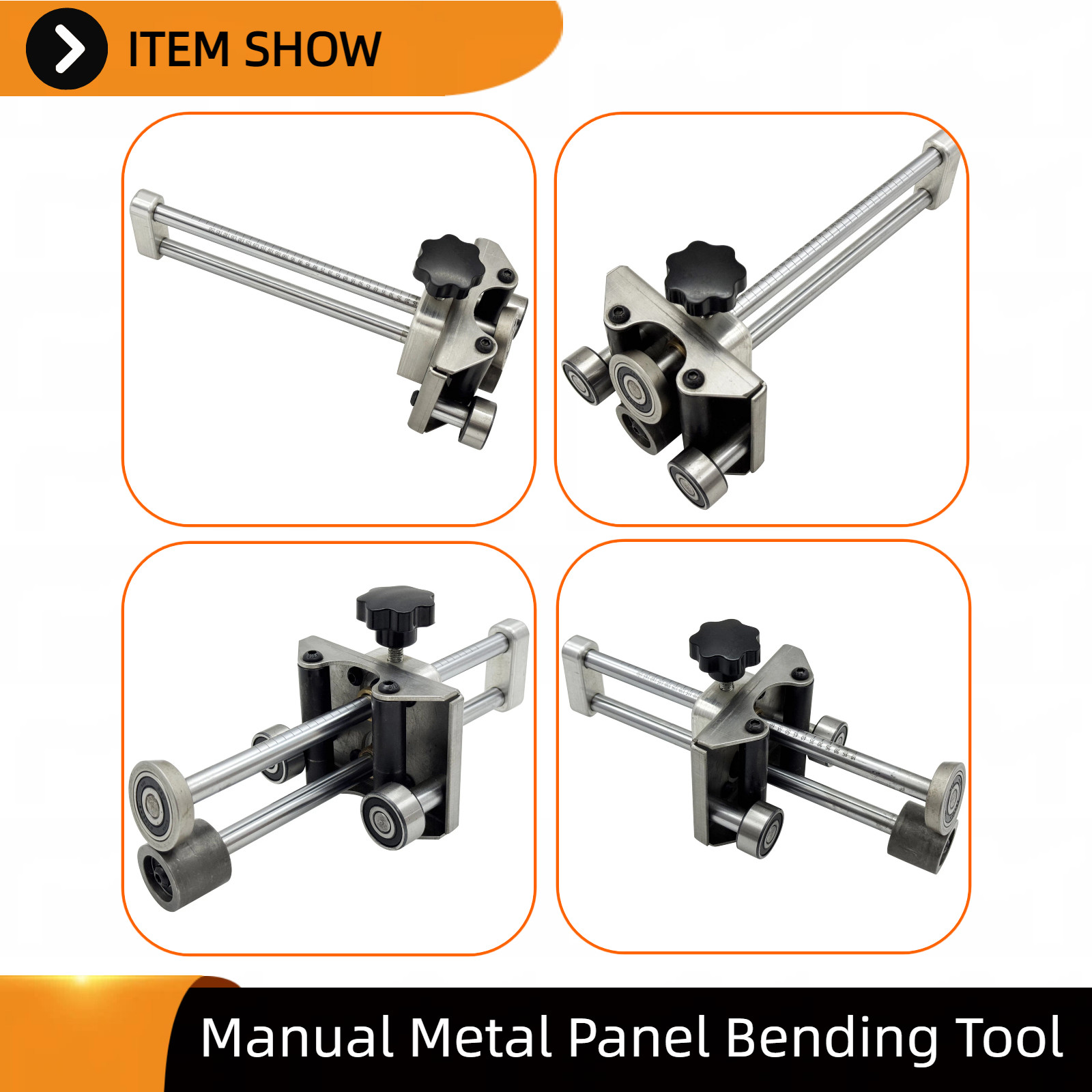 Manual Color Steel Sheet Metal Panel Bender Single Head for Wave/Arch Shapes