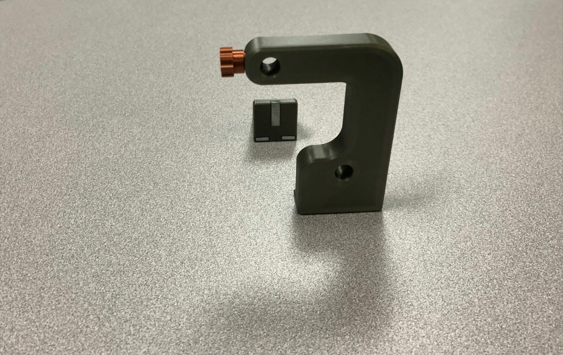 South Bend Lathe 9 or 10K, Cross Slide Dial Indicator Holder (3d Printed)