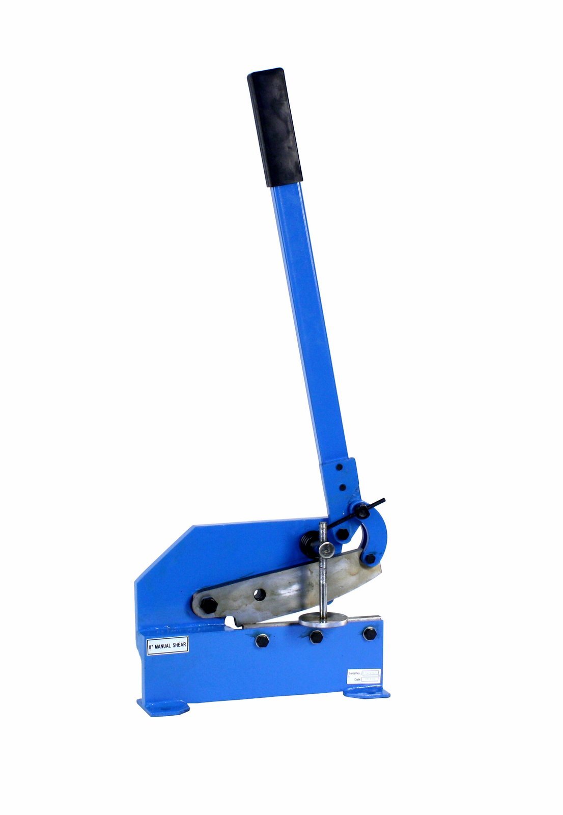 Erie Tools 8″ Benchtop Manual Plate Shear Slices Sheet Metal, Plate, and Rebar