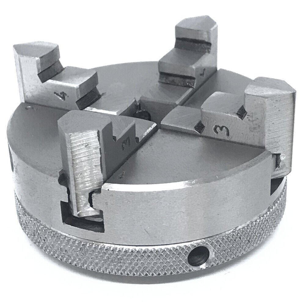 Mini Lathe Chucks M14X1 Thread With Revolving Live Center And Mount Shank Arbor/