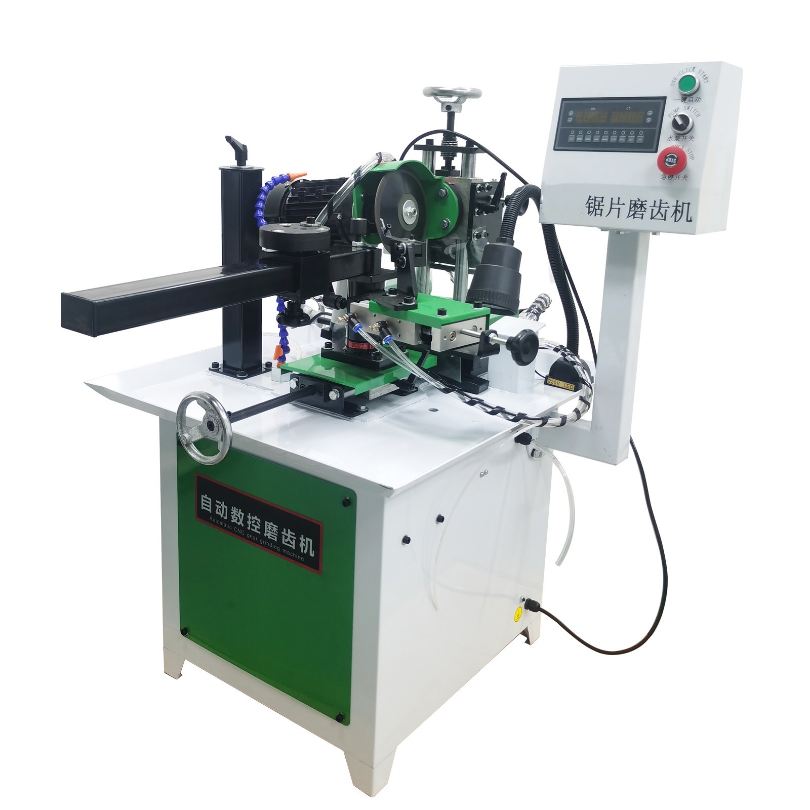 Automatic Rotating Saw Blade Grinding Machine CNC Gear Generating Grinder 220V