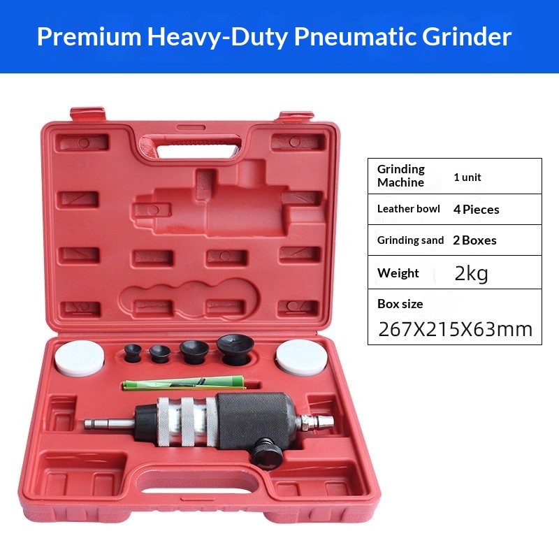 Industrial Grade Pneumatic Valve Lapping Machine Professional Grinding Kit