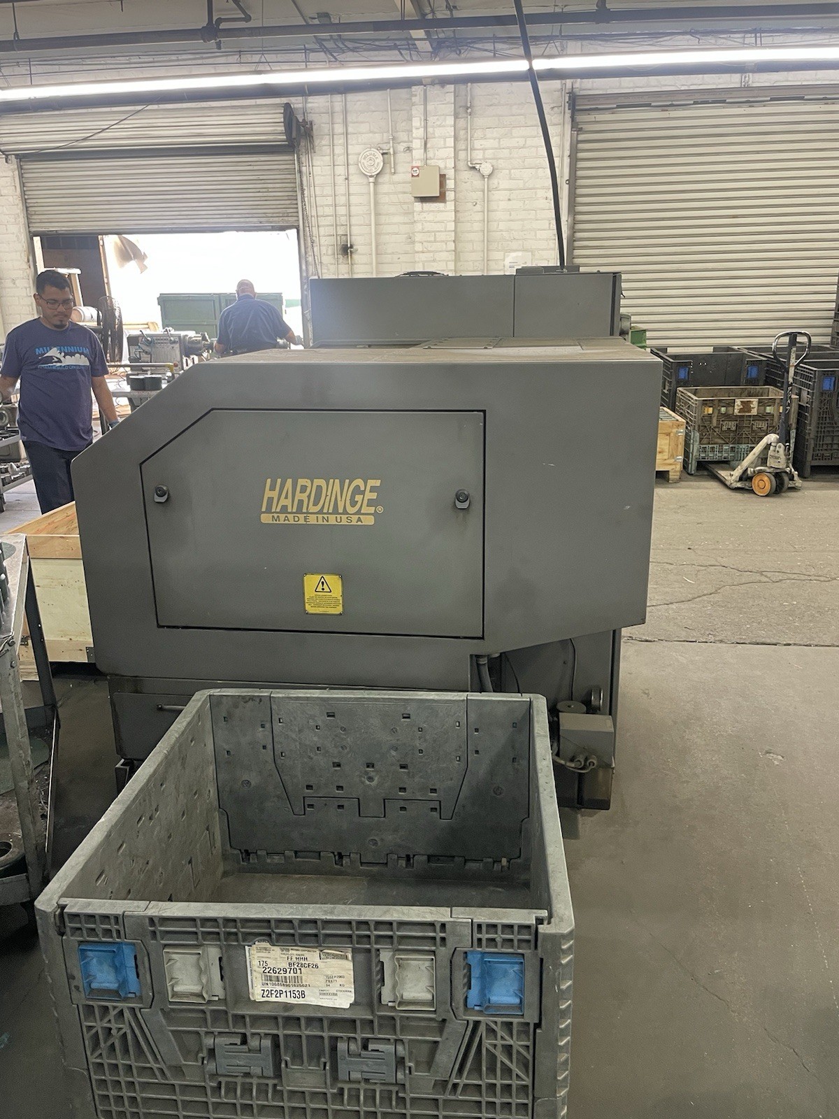 Hardinge Super Precision CNC Lathe, model CS-GT, with GE FANUC Series O-T