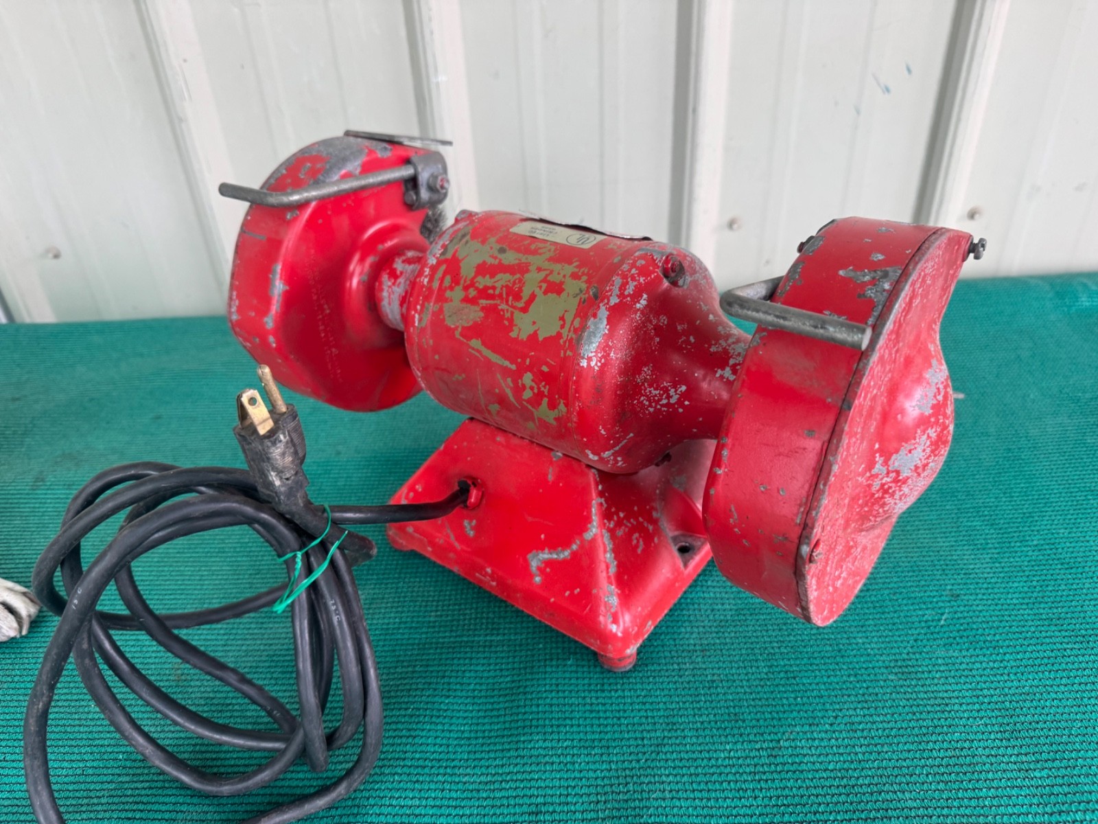 Baldor 612R Bench Grinder Buffer Wire Wheel 1/3 hp – 3600 Rpm 6″ USA See Video