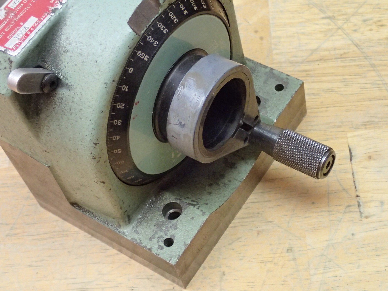 SPI Master Grind Spin Index Fixture Tool MG 5CV S1 Estate Item Project MG5CVS1
