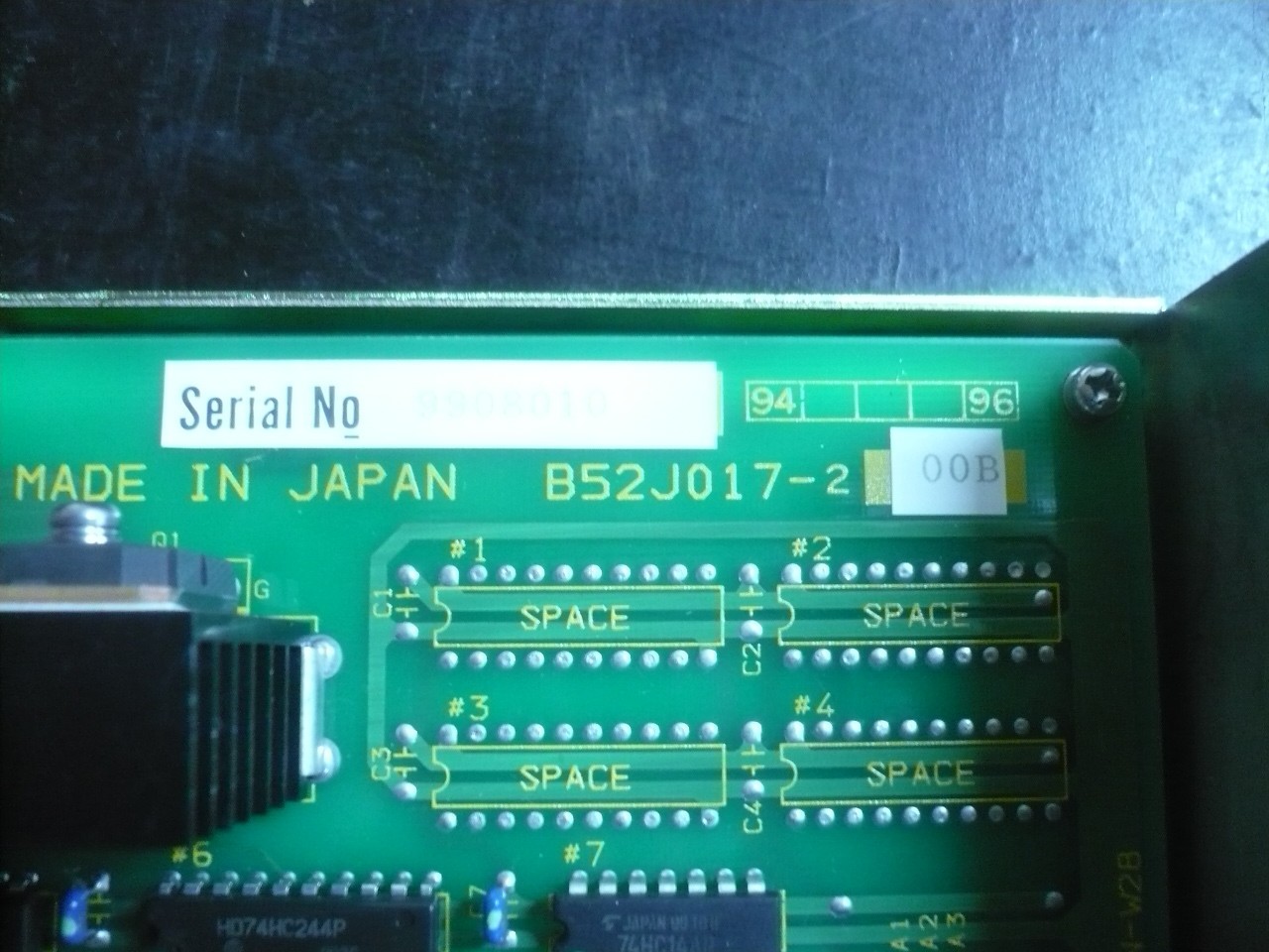 B52J017-2 WOP PCB auto wire threader,Brother HS-50,HS-3100, HS-5100 wire edm