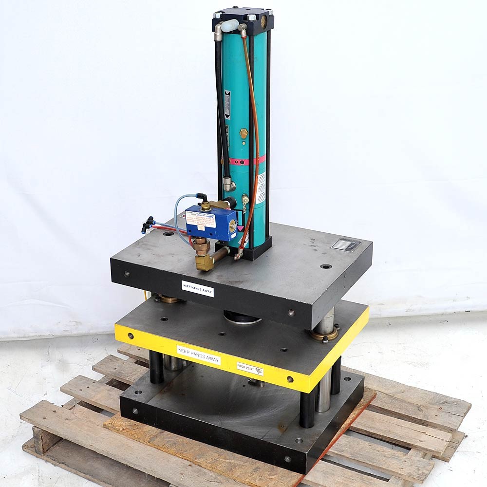 Tox Pressotechnik MBG/8 2-Post 8 Ton Press 2″ 50mm Stroke S 8.30.50.6D Cylinder