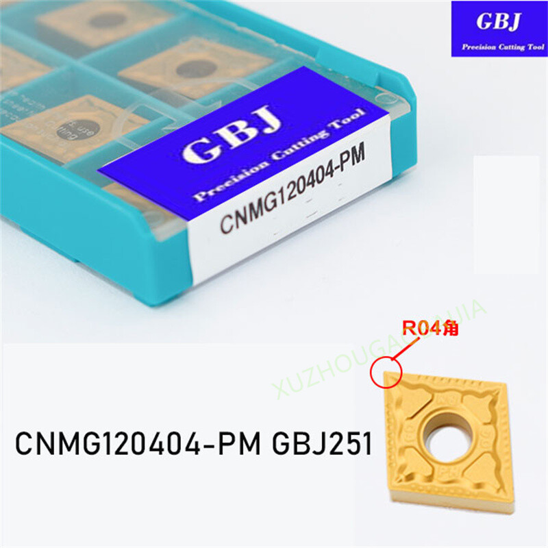 GBJ-CNC CNMG120404-PM 120408 120412 PM GBJ251 Carbide turning insert For MCLNR/L
