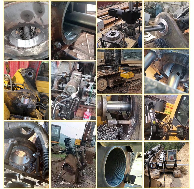 Techtongda 110V Electric Boring and Welding Machine Servo Line Boring Machine