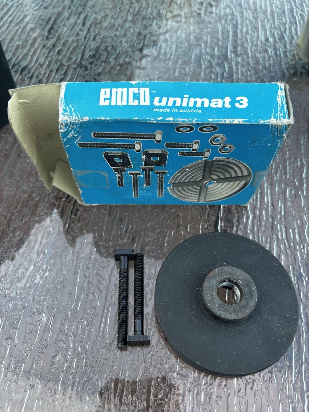 EMCO UNIMAT 3 Lathe CIRCULAR FACEPLATE NOS