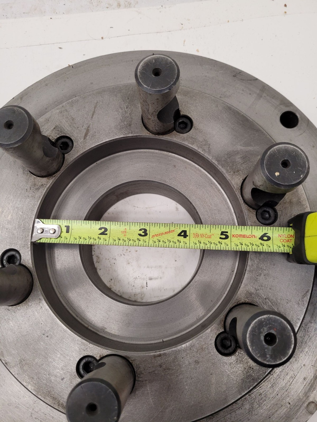 Buck Chuck D1-8 Lathe Chuck Mount Adaptor – 12in Diameter