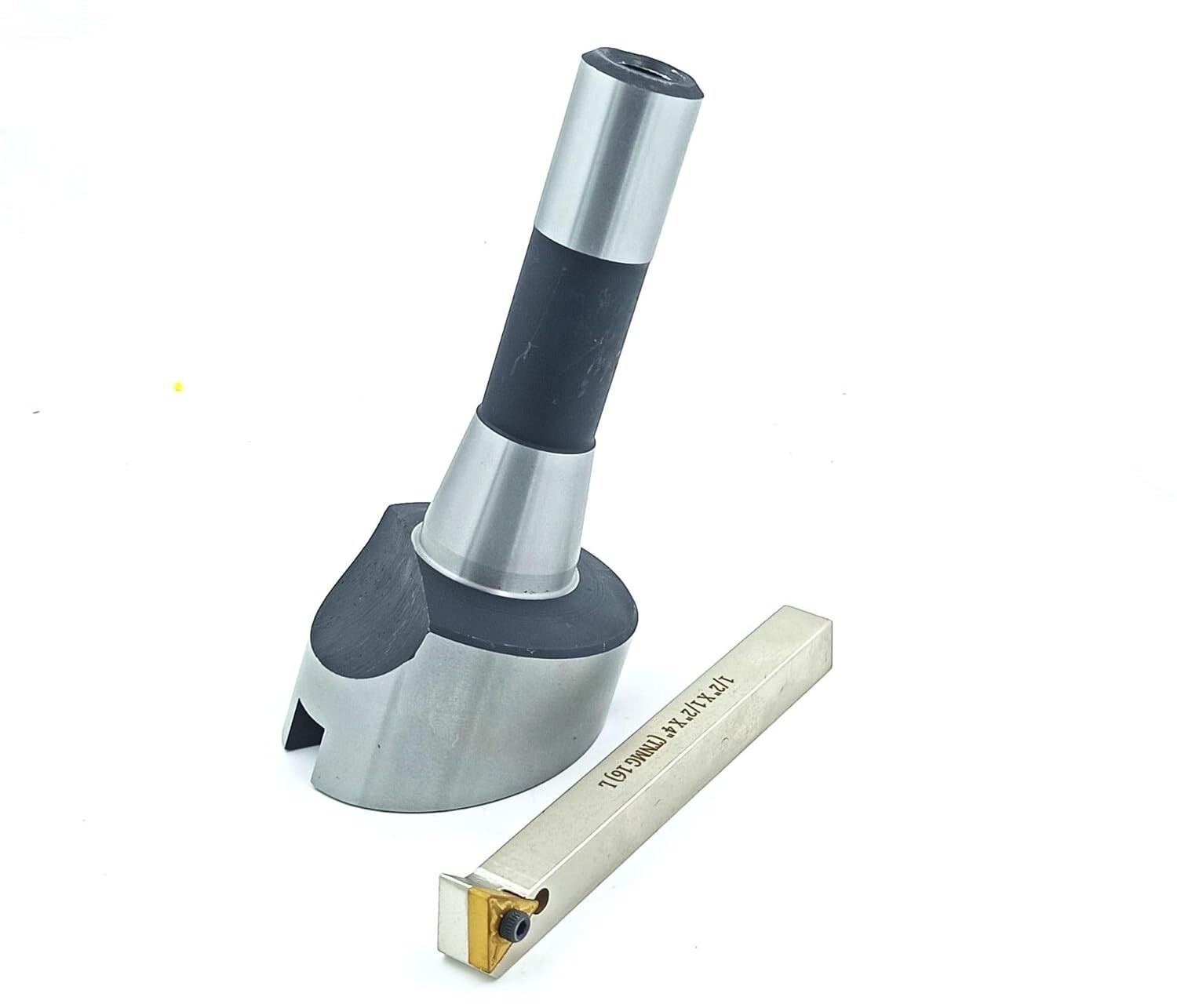 Large Head 2.5″ Lathe Milling R8 Shank Fly Cutter with Indexable Flying Tool