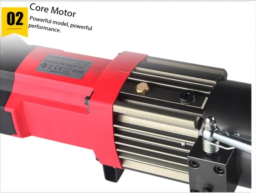 Handheld Hydraulic Rebar Bender Electric Portable Bending Machine Rebar Bending