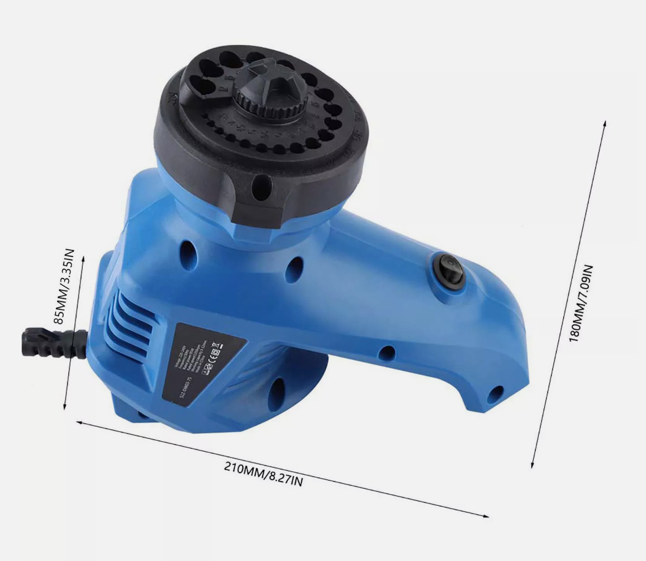 Electric Drill Bit Sharpener Twist Drill Grinding Machine 3-12MM Drill Milling