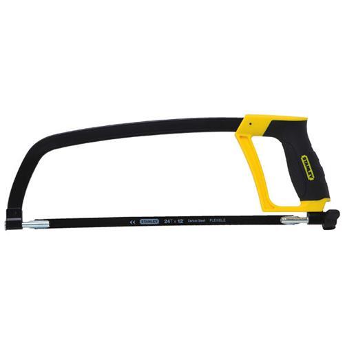 STANLEY 12″ 300mm Hacksaw, 24TPI, Steel Frame, Rubber Grip Saw – STASTHT20139L