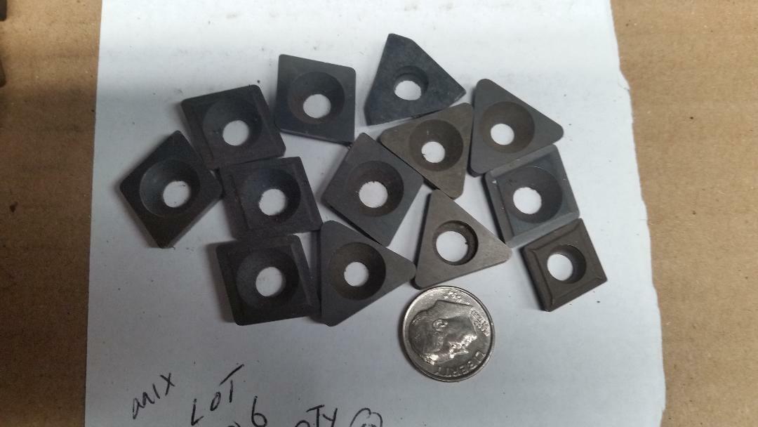 NEW CARBIDE old stock INSERTS Qty 13
