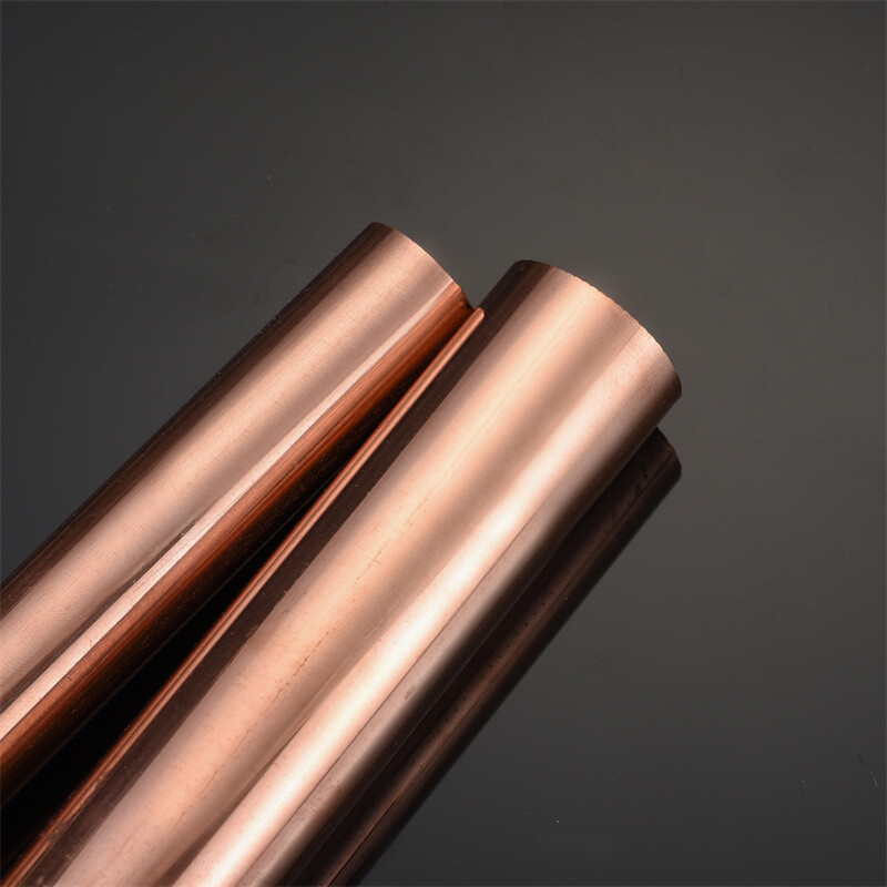 Copper Round Solid Rod Bar Ø 3/4/5/6/7/8/9/10/12/14/15/16/18/20-40mm Diameter