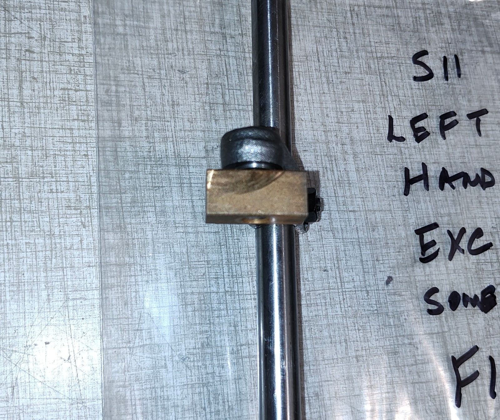 Emco Maximat Super 11 Lathe Headstock: Shift Fork & Lever Handle Etc. F10Z