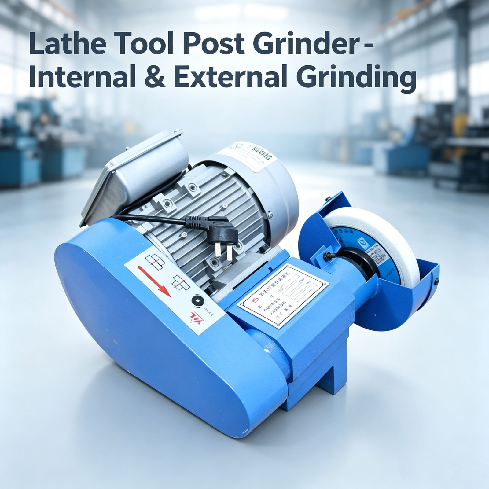 Lathe Tool Post Grinder Internal/External Cylindrical Grinding Machine for Lathe