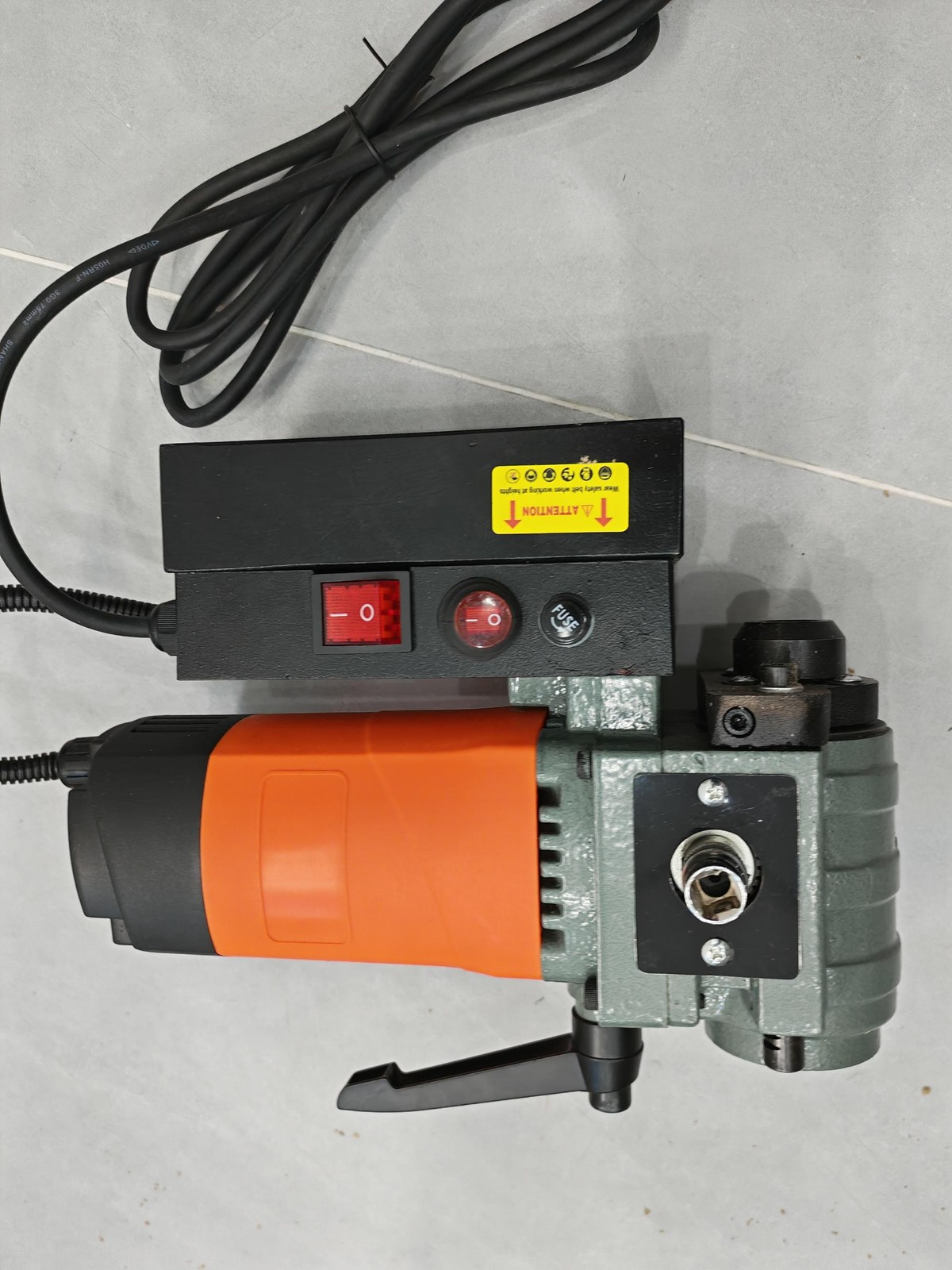 Magnetic Drill Press 1300W Low Profile Mag Drill Light Weight US 1300W GEARZAAR