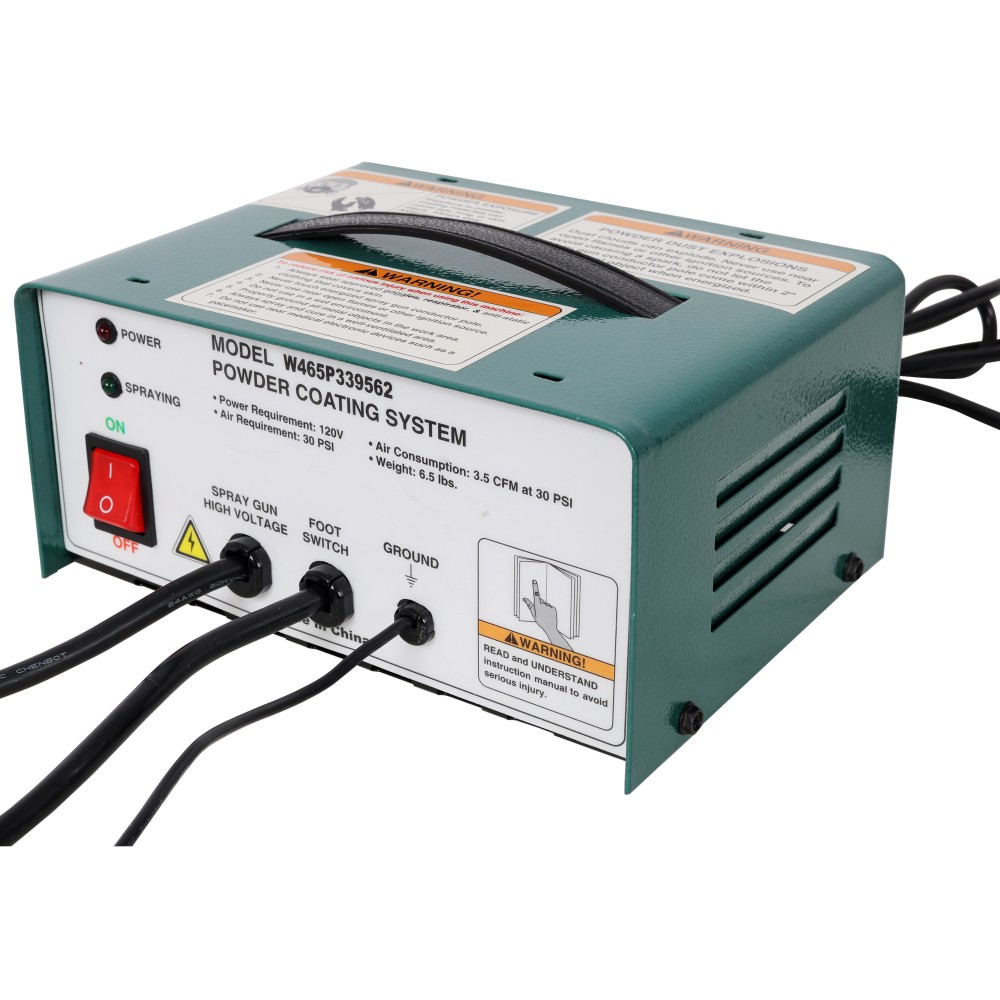 Complete Electrostatic Powder Coating System, 120V/60HZ,Powder Coating Kit