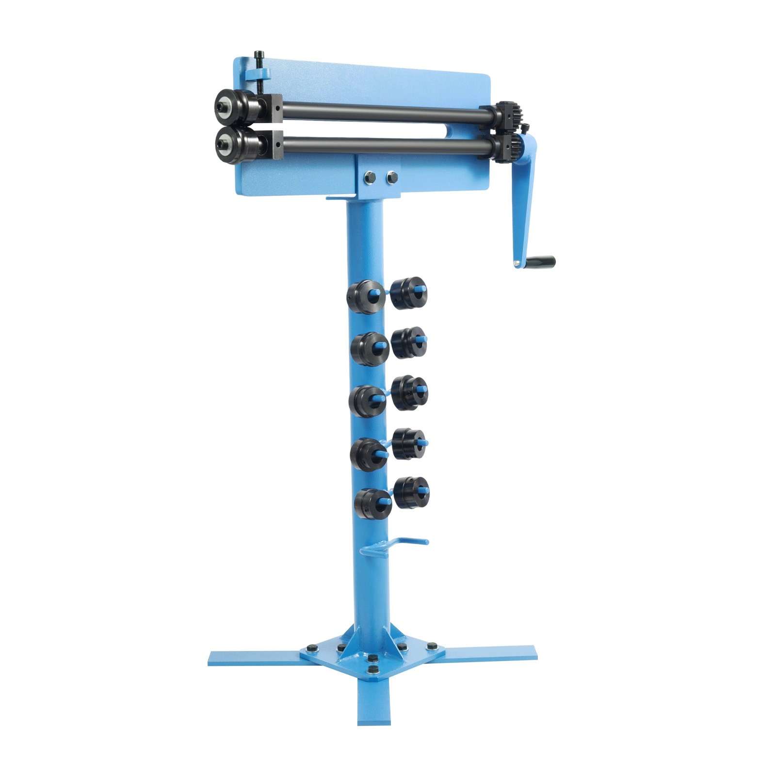 Manual Bender Bead Roller Sheet Metal Bending Machine 6 Pairs Profile Roller