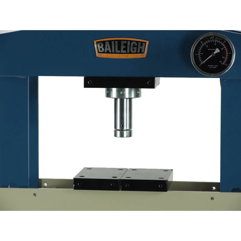 Baileigh 1004808 HSP-20A 20 Ton Pneumatic H-Frame Shop Press